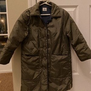 PETIT BATEAU reversible light puffer for girls